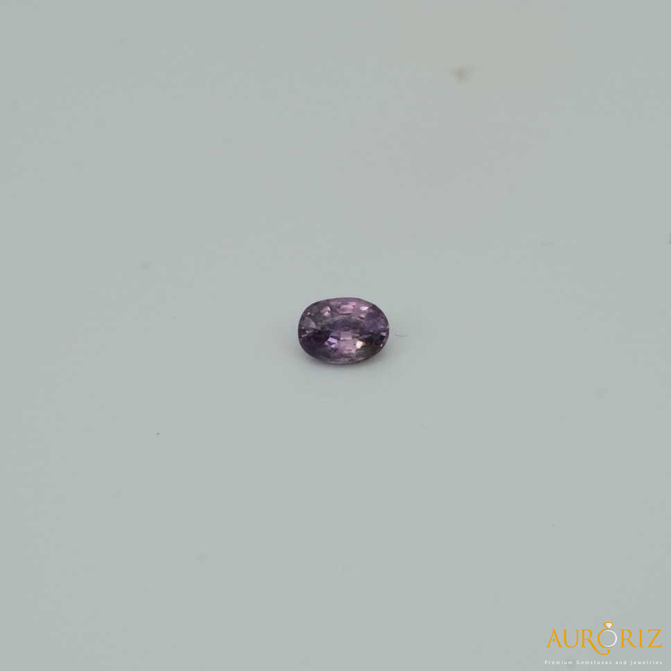 Natural 0.45 Ct Light Orangish Pink Colour Sapphire (5.1 x 3.7 x 2.7 mm)